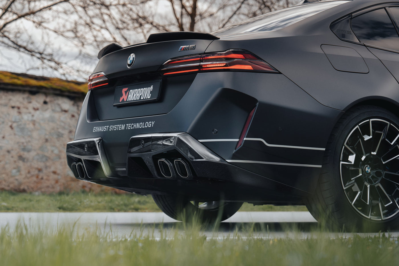 Akrapovic Performance Exhaust fitted to BMW G90 / G99 M5