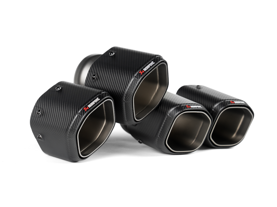 BMW M5 (G90 / G99) | Akrapovic | Tail Pipe Set (Carbon) Hexagonal