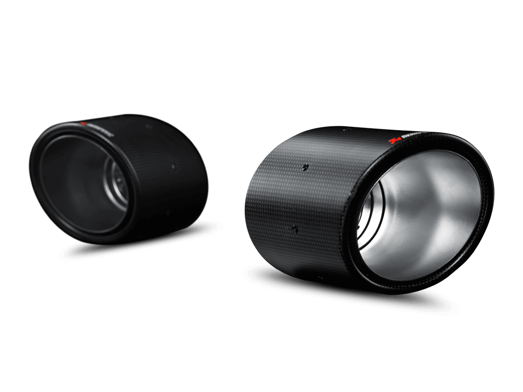 Abarth 500 / 500C /595 / 595 Pista / Competizione | Akrapovic Carbon Tail pipe set