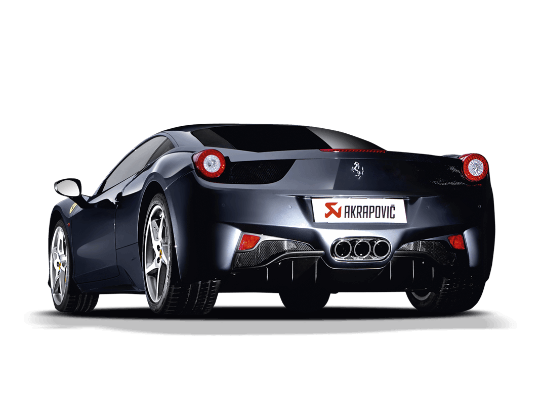 Ferrari 458 Italia / 458 Spider Slip-On Line (Titanium)
