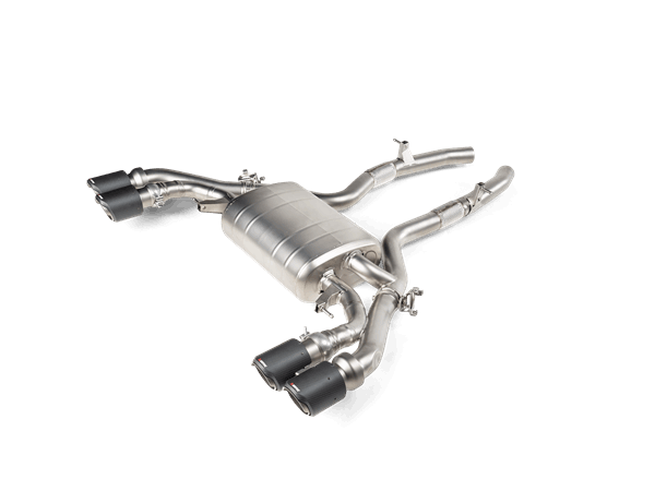 BMW X4 M X3 M / X3 M COMPETITION (F97) (F98)- OPF/GPF 2020 | Akrapovic | Slip-On Line (Titanium)