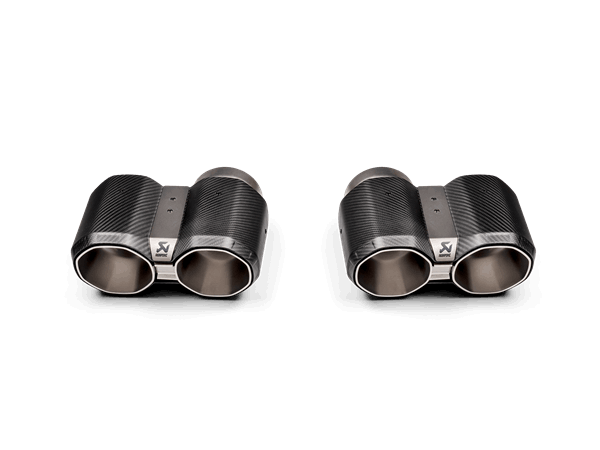 BMW M2 / M3 / M4 (G80 / G82 / G83 / G87 ) | Akrapovic | Tail Pipe Set (Carbon) Octagonal