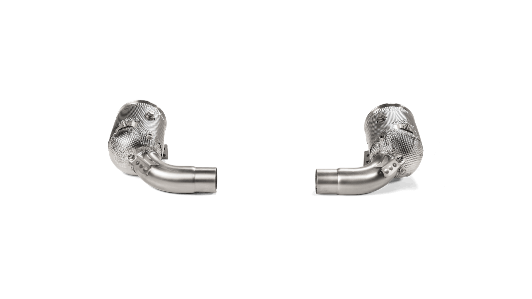 Porsche 911 Carrera / S / 4 / 4S / Cabriolet (992) - OPF/GPF | Akrapovic | Link Pipe Set w Cat (SS)