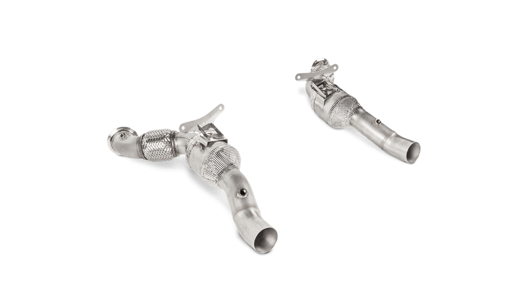 Ferrari 488 GTB/488 Spyder | Akrapovic | Link Pipe Set w/o Cat (SS)