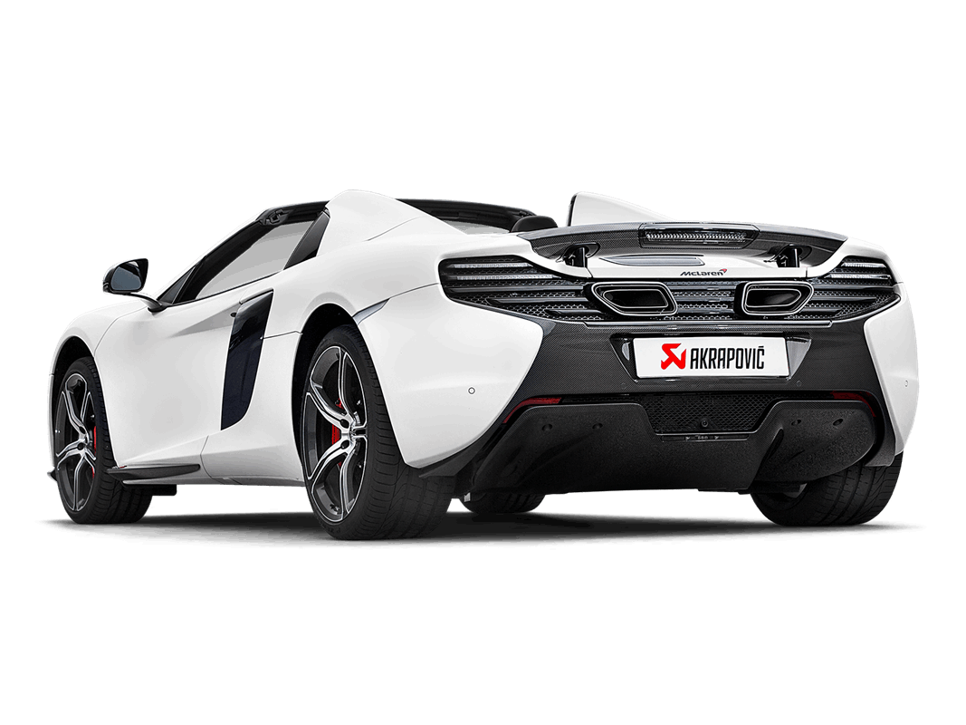Mclaren 650S/650S Spyder | Akrapovic | Slip-On Line (Titanium)