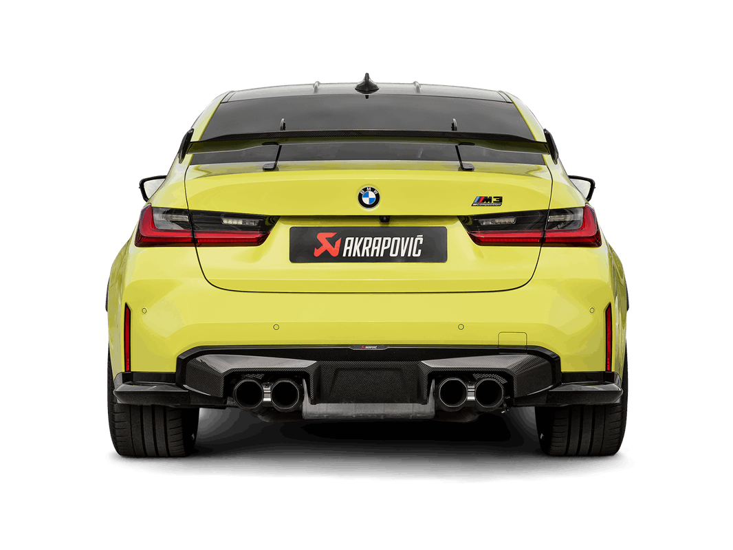 BMW M240i / M2 / M3 / M4 ( G42 / G80 / G82 / G83 / G87 ) OPF/GPF | Akrapovic | Rear Carbon Wing