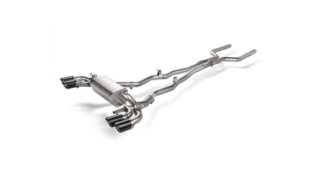 BMW M5 / M5 Competition (F90) OPF/GPF | Akrapovic | Evolution Link pipe set (Titanium)