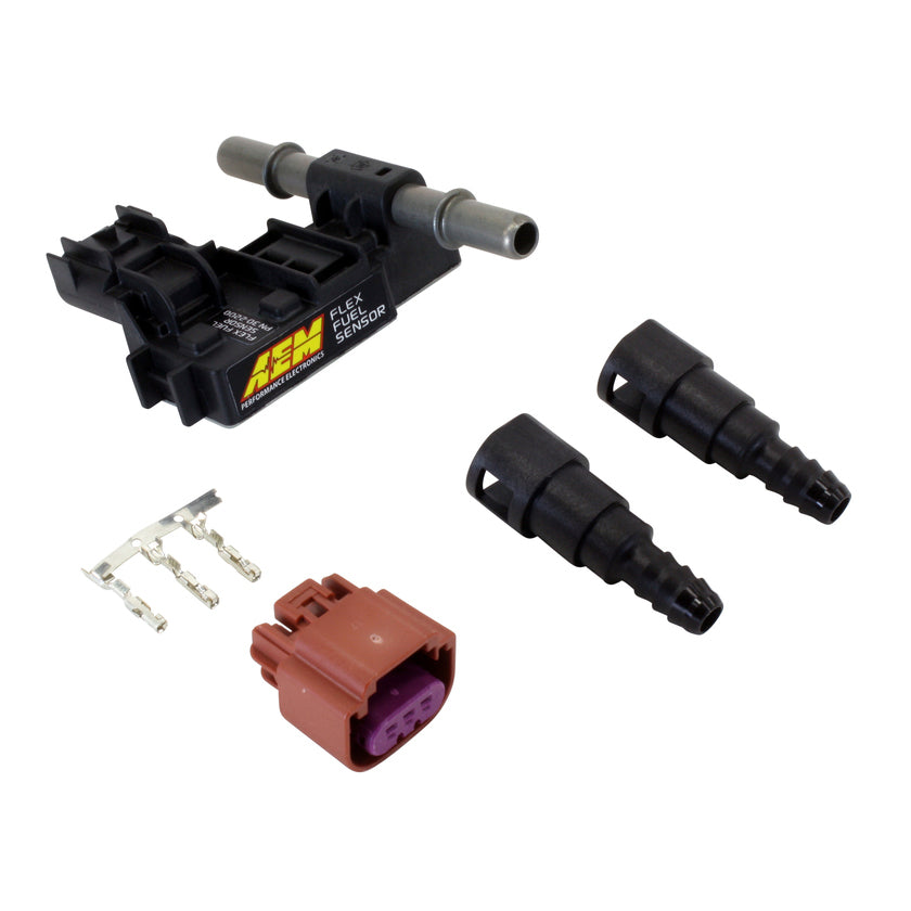 AEM | Flex Fuel Sensor | 3/8 Barbed Fittings