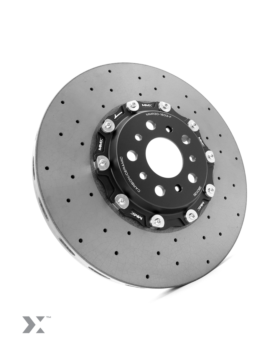 MMX 2-Piece 380mm x 36mm Carbon Ceramic front discs/rotors for BMW G8x - image 1