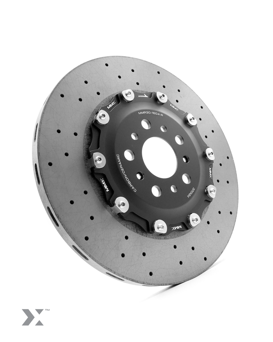 MMX 2-Piece 370mm x 24mm Carbon Ceramic rear discs/rotors for BMW G8x - image 1