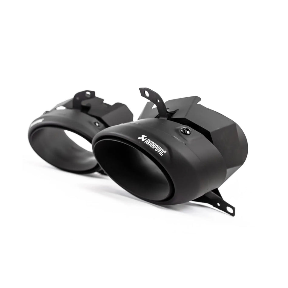 Porsche 911 Turbo / Turbo S / Sport Classic (992.1) | Akrapovic | Tail Pipe Set (Black Titanium)