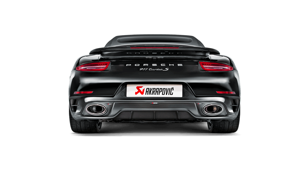 Porsche 911 Turbo / Turbo S (991.1) | Akrapovic | Rear Carbon Fiber Diffuser