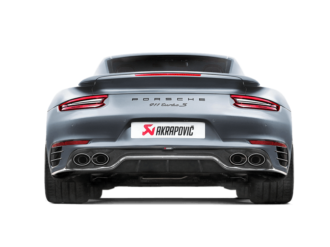 Porsche Turbo / Turbo S (991.2) | Akrapovic | Rear Carbon Fiber Diffuser - High Gloss