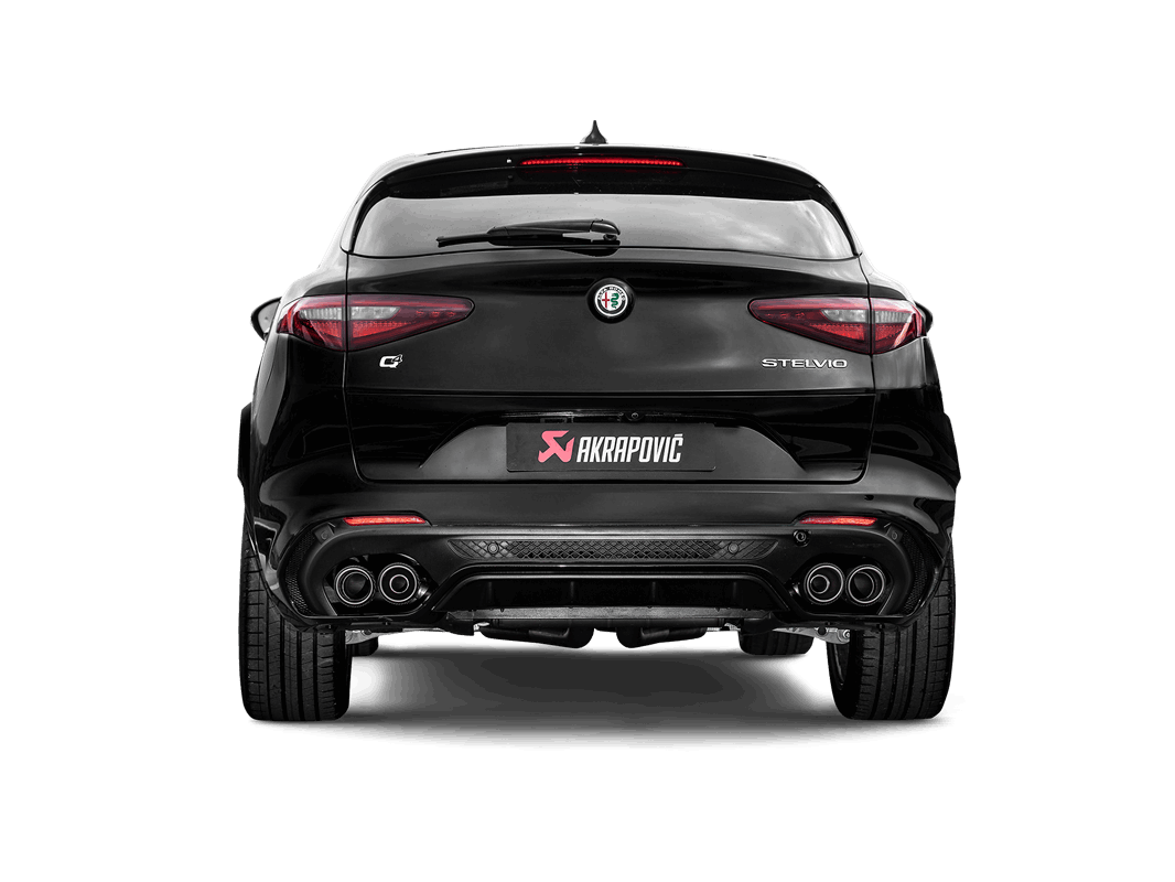 Alfa Romeo Stelvio Quadrifoglio | Akrapovic | Slip-On Line (Titanium)