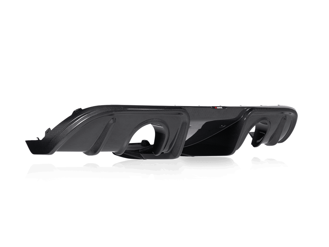 Porsche Cayman GT4 / Spyder (718) OPF/GPF | Akrapovic | Rear Carbon Fiber Diffuser - High Gloss