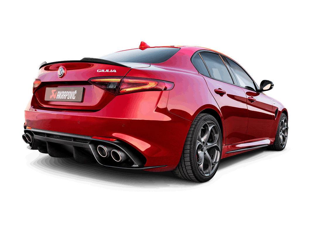 Alfa Romeo Giulia Quadrifoglio Akrapovic Evolution Line System