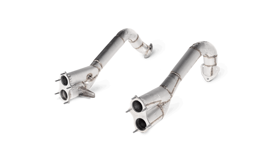 Porsche 718 Cayman GT4 / GTS 4.0 / Boxster GTS 4.0 | 2020 | Akrapovic | Link Pipe Set (Titanium)