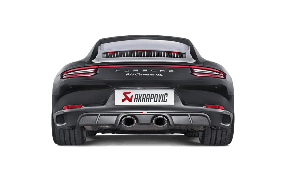 Porsche 911 Carrera / S / 4 / 4S / Cabriolet (991.2) | Akrapovic | Rear Carbon Fiber Diffuser - Matte